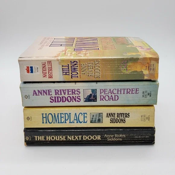 Lot of 4 Anne Rivers Siddons Romance Paperback Books Hill Towns Homeplace & more - Picture 3 of 10